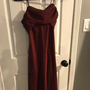 USED ONCE BETSY & ADAM BRIDESMAIDS DRESS SIZE 8